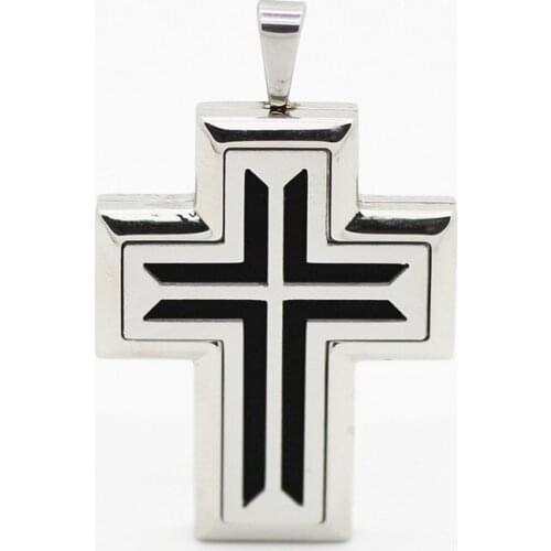 Cross Shape Personalized Seabeach Aromatherapy Essential Oils Diffuser Locket Pendant Magnetic Stainless Steel Perfume Locket