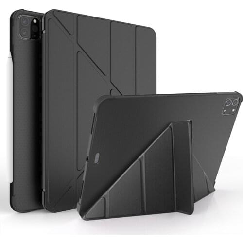 Soft Silicone Tablet Case for Ipad Air 4 Protective Sleeve Pro 11 2020/2018 Universal Cover with Pen Slot Protective Shell