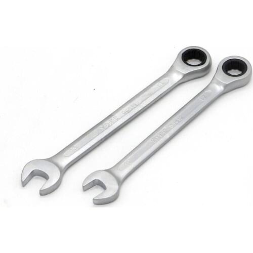 YOFE 6-32 Ratchet Combination Wrench set of keys Chromium Vanadium Steel 72 Tooth Ratchet Skate Spanner hande tools