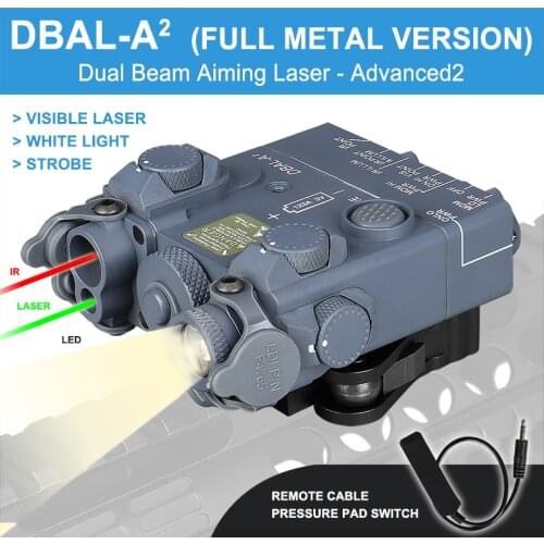 Tatical DBAL-A2 Flashlight With IR Green Laser Ceramic For Outdoor Hunting OS15-0138