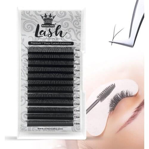 Factory wholesale Grafting Eyelashes Wholesale 0.07 Private Label 8-15mm mink individual eyelash extension vegan supplies