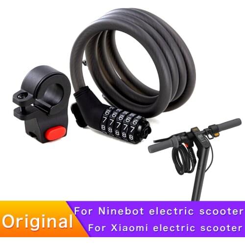 Original Password lock for Ninebot Kicksooter MAX G30 ES2 E22 E25 Xiaomi Electric Scooter anti-theft security lock