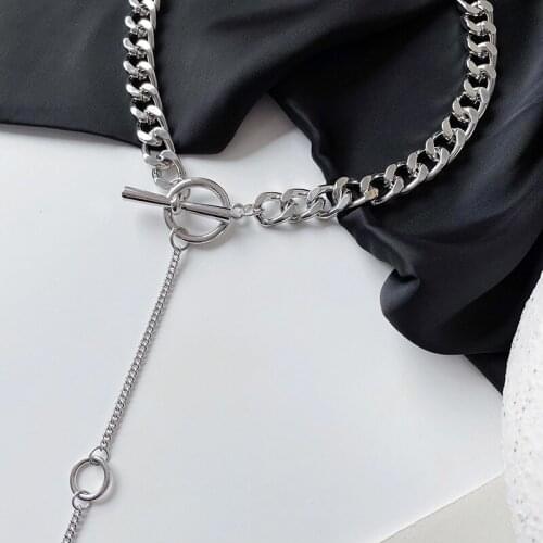 Punk Style Choker Jewelry Cute Chain Ball Pendant Necklace Fashion Zinc Alloy Necklaces Cool Party Accessory Gifts New Arrivals