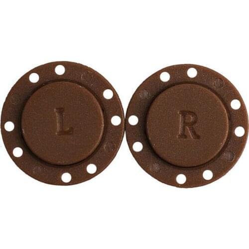 A pair Sewing Supplies Magnet Stone Dark Buckle Automatic Buttons Double Sided Magnetic Button Magnet DIY 21mm Bag Size U7E0