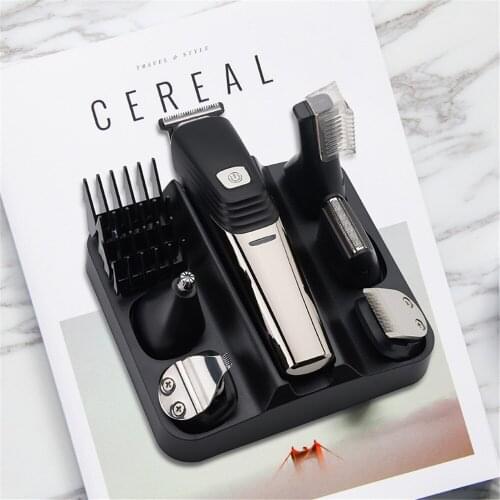 Rechargeable Hair Clipper Cordless 0mm Beard Hair Trimmer DIY Hair Cutter Haircut Machine