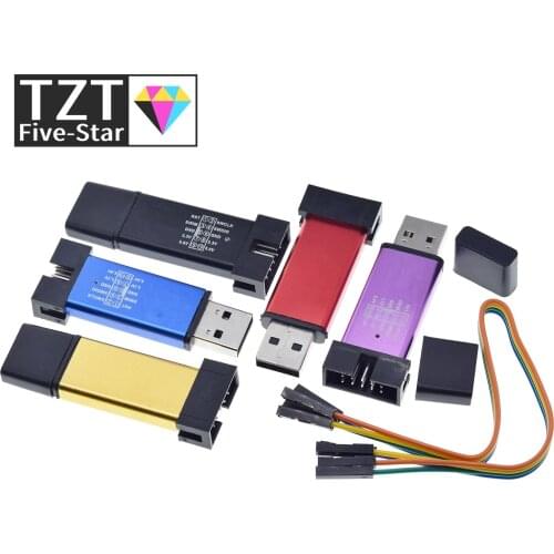 1PCS ST LINK Stlink ST-Link V2 Mini STM8 STM32 Simulator Download Programmer Programming With Cover A41 for arduino