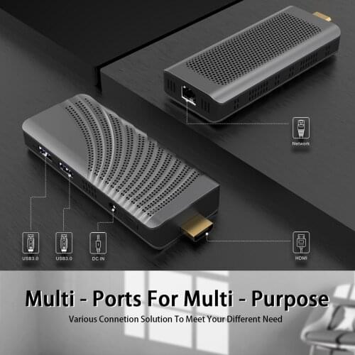 Cheapest mini pc stick T6 usb 3.0 desktop Quad Core mini pc