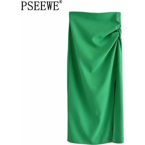 TRAF Pencil Skirts With Flowers