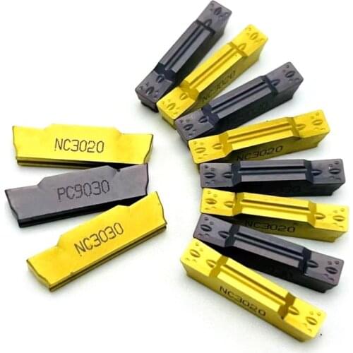 MGMN150 MGMN200 MGMN250 MGMN300 MGMN400 MGMN500 G NC3020 3030 PC9030 grooving carbide inserts Parting and grooving tool