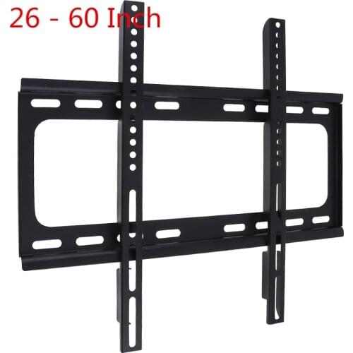 Universal 45KG 1.2mm Cold Ligation Board TV Wall Mount Bracket Flat Panel TV Frame for 26 - 60 Inch LCD LED Monitor Flat Pan