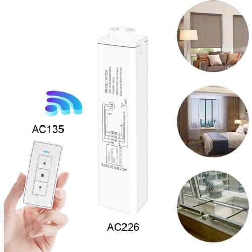 Universal Mini Motor Receiver 433 Mhz RF Remote Control Transmitter Wall Switch For Automated Curtain Electric Doori awning