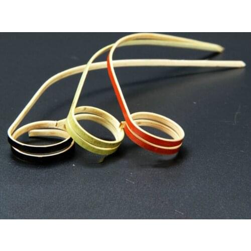 Spring Cocktail Picks Disposable Bamboo Stick Fruit Decoration Forks Kitchen Tool 12cm 100PCS