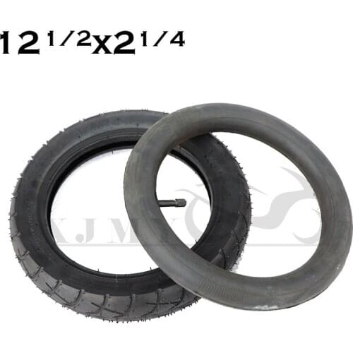 Mini Motorcycle 12 1/2x2 1/4 Tire 12 inch Pneumatic Tires Inner Tube Tyre for Baby Stroller Folding Bike Electric Vehicle