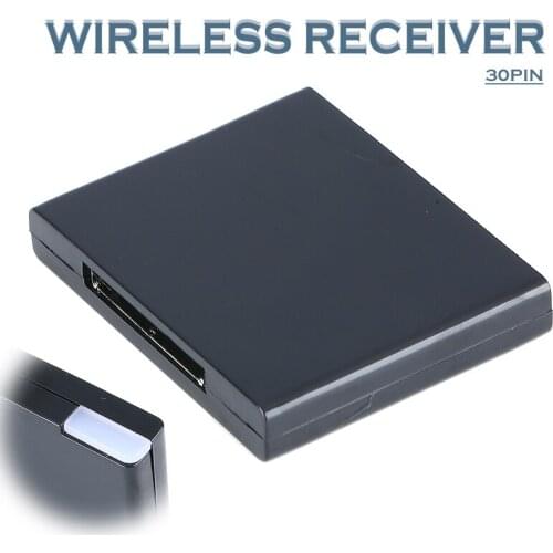 High Quality 30 Pins Wireless Receiver Portable bluetooth Music Receivers Adapter For i-Pod Touch Cell Phone
