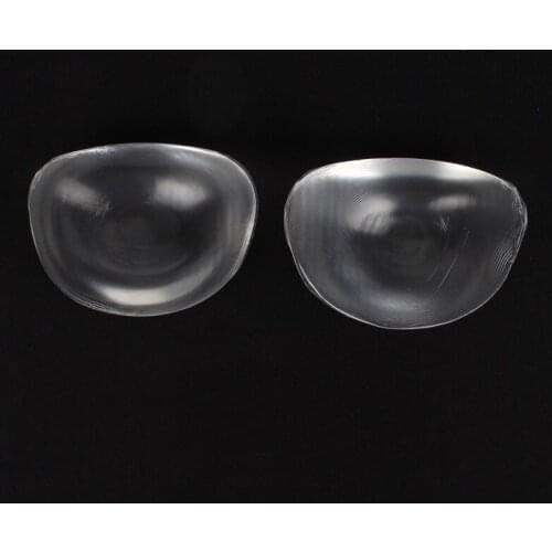 100 pcs 3D Thicken Silicone Adhesive Inserts Bra Pads Chicken Fillets Breast Enhancers For Bras Swimsuits Bikini Wedding Dress