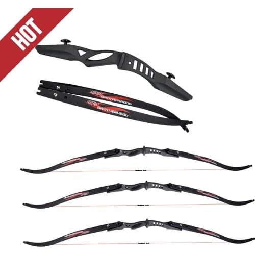 2019 Elong 60" Recurve Bow Nika ILF Limbs 15-25lbs Hunting Shooting Youth Practise Archery Bow Outdoor Free shipping