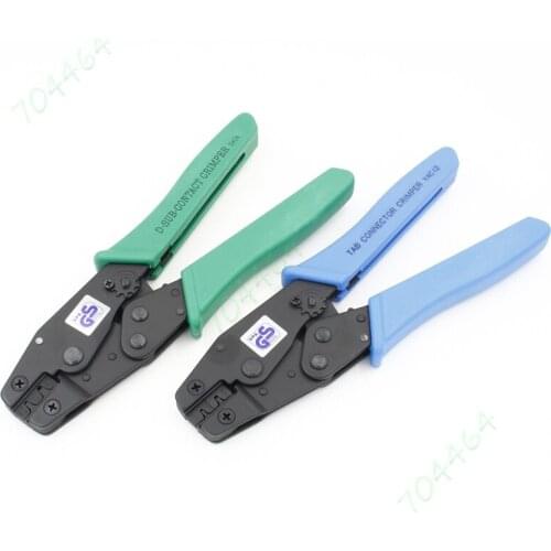 2pcsTAB Connectors 0.1-1.0mm 0.08-0.8mm 28-10 AWG Ratchet Crimping Tool Crimper