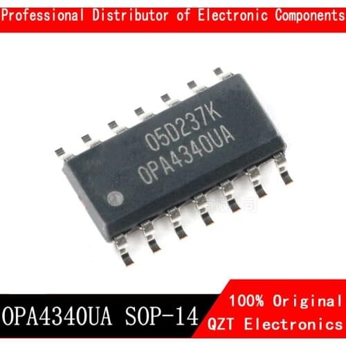 5pcs/lot new original OPA4340UA/2K5 OPA4340UA OPA4340 SOP-14 In Stock