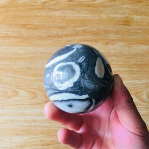 7cm Natural stone quartz crystal ball home