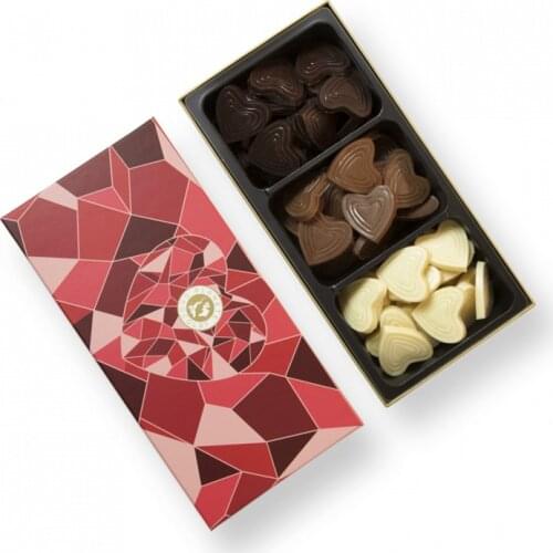 Custom Handmade Paper Cardboard Empty Chocolate Box Bar Gift Packaging Chocolate Box For Candy with Divider Insert ---PX2010