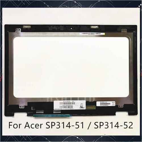For Acer Spin 3 SP314-51 SP314-52 LCD Screen Touch LCD Assembly with border 1920x1080 FHD 14 inches Fully Tested