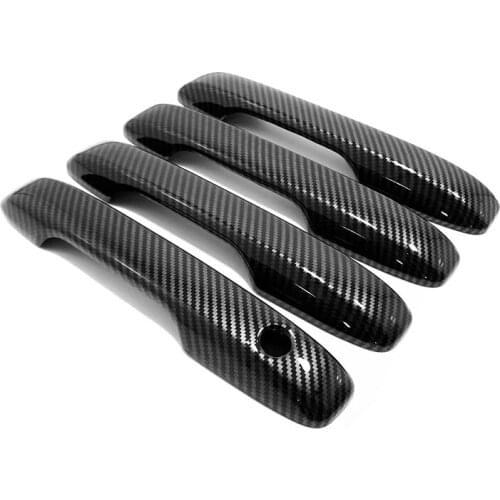 For Honda FIT 2020 2021 Door Handle Cover Side Door Handle Trim Outer Door Handle Protector ABS Chrome Car Styling Accessories