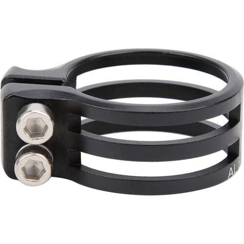 GUB Bike Seatpost Clamp 37mm Aluminum Mountain Bike Seat Tube Clip Road Bicycle Seatpost Clamp Bike Accessories