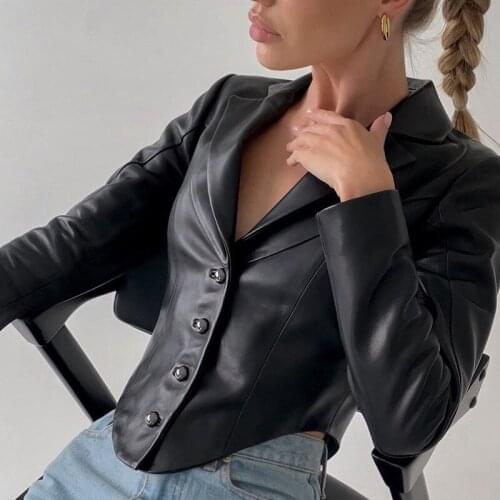 JCHENSJ Women's Leather Jackets