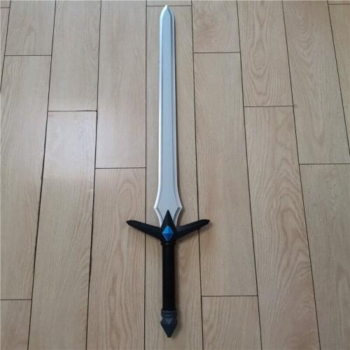 Cosplay Sword Art Online Kiritothe 2nd Generation of the White Sword Chaser Prop Role Play SAO Kirigaya Kazuto PU Weapon 109cm