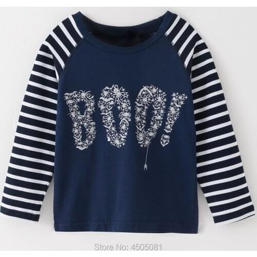 1-7Y Girls Kids Children t shirt 100% Cotton Casual T-Shirts 2020 Bebe Cute Striped Tees Blue Tops Baby Girls Clothes Undershirt