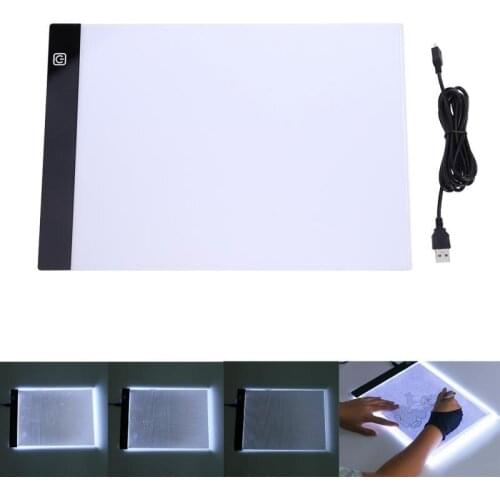 Dimmable Led Light Pad Drawing Board Pad Tracing Light Box Eye Protection Easier For Diamond Painting Kids Drawing Toys
