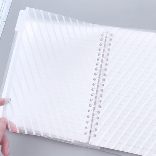 5 Sheet/pack A5/B5/A4 Binder Index Page for Loose Shell Notebook Dividers 20/26/30 Holes Interleaf Office Supplies Stationery