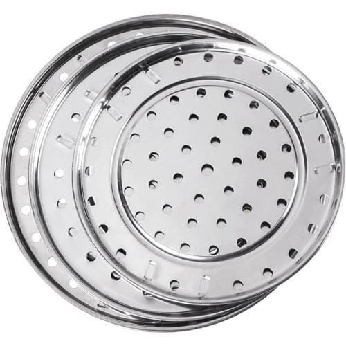 Steamer Shelf Rack Stainless Steel Stand Pot Steaming Tray Cookware Kitchen Accessories Pot Steaming Tray Stand Cookware Tool