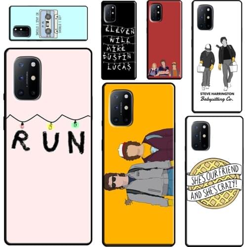 Stranger Things Art For Realme 8 7 6 Pro Q3 C21 C15 C3 GT Neo Phone Case For OnePlus 9 Pro 8 Pro 7T 8T 9R Nord
