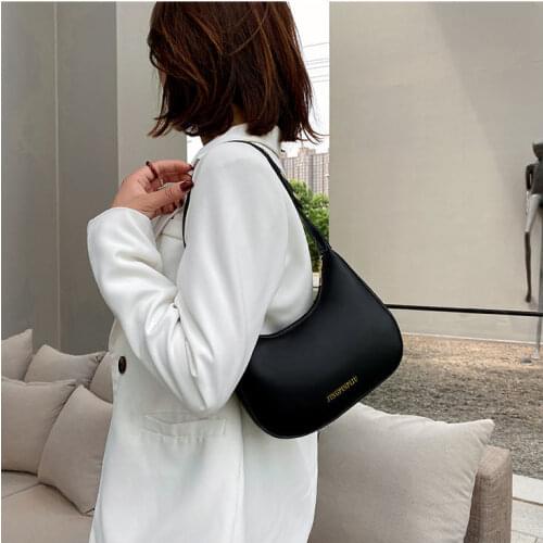 High Sense of Bagguette Female 2021 New Fashion All-match Niche Design Fashion Underarm Bag Western Style Shoulder Bag