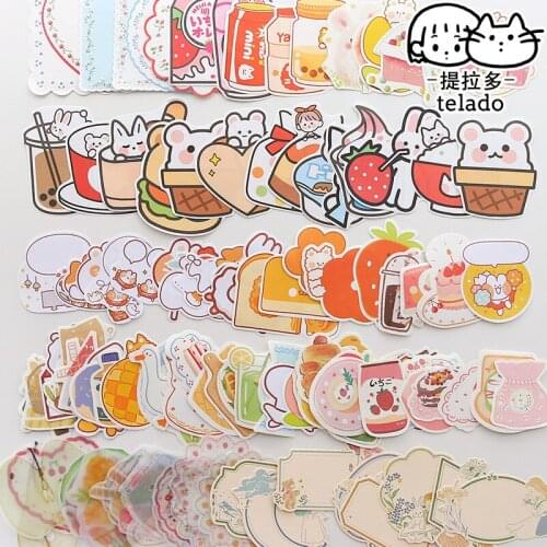 60pcs/lot Memo Pads Sticky Notes Abu series in the Stamp Scrapbooking Stickers Office School stationery Notepad