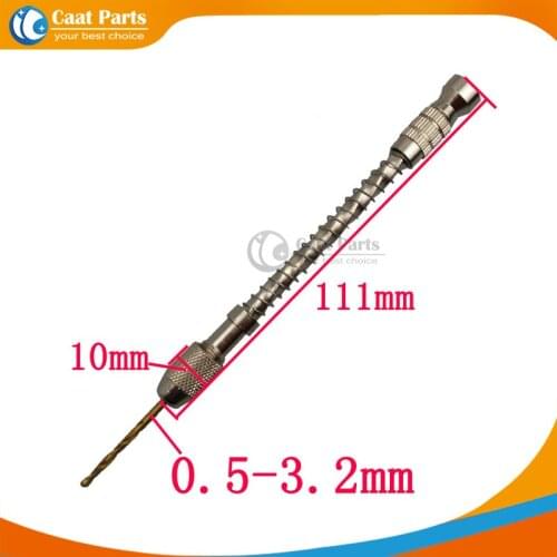 Free shipping! 0.5-3.2mm Semi-Automatic Hand Drill Manual Drilling Hole Tools