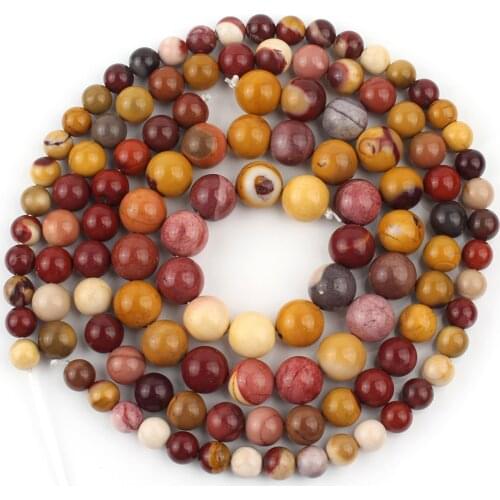 Natural Colorful Mookaite Stone Beads Loose Rondelle Spacer Bead For Jewelry Making 15inch 4 6 8 10 mm Diy Bracelet Necklace