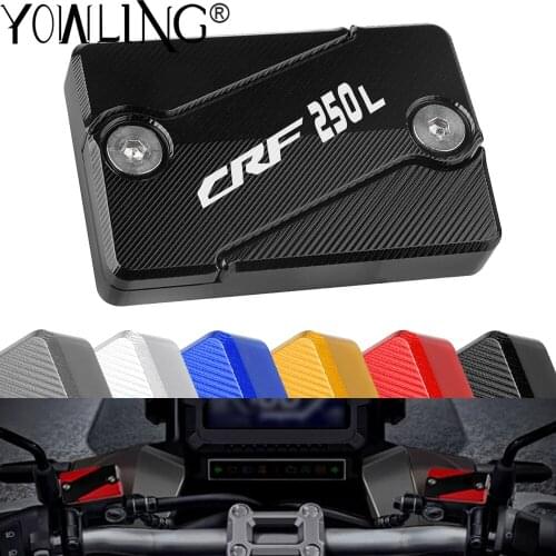 For Honda CRF250L CRF250 CRF 250 L 2012 2013 2014 2015 2016 2017 Motorcycle CNC DIRT BIKE Front Brake Fluid Reservoir Cap Covers