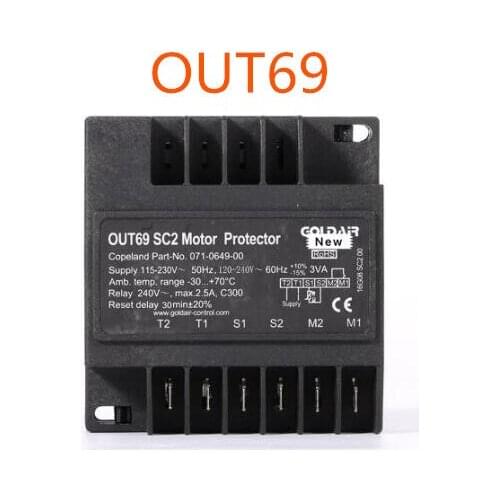 For Copeland compressor protection 071-0649-01 module OUT69 SC2/INT69 SC2 motor protector 071-0649-00