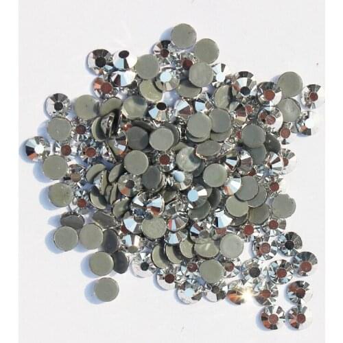 DMC Bright Strass Flatback Crystals Stones SS6 to SS30 Hotfix Rhinestones 3D Nail Art Design