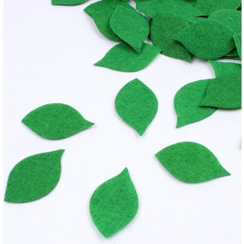 200pcs/lot Artificial Green Leaf DIY Craft Material Fake mini leaves for Home Wedding Decoration Handmade Project small leaf
