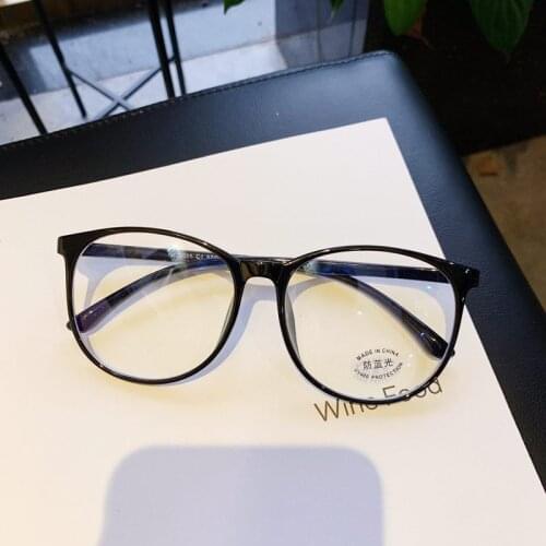 TR90 Anti Blue Light Decorative Glasses Round Computer Anti-blue Eye Glasses with Frame Transparent Eyewear women Glasses Frame