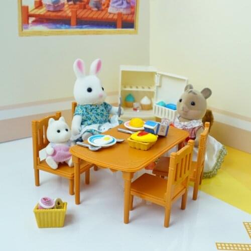 Forest Animal Miniature Figure 1:12 Koala Rabbit Simulation Kitchen Play House Dollhouse Set Room Accessorie Girl Game Gift