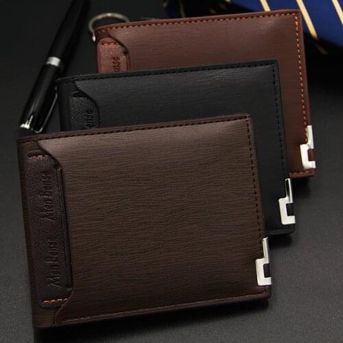 Minimalist Wallet Men Carteira Masculina Billetera Hombre Portafoglio Uomo Portefeuille Homme Card Carteras De Bolsa Pequena