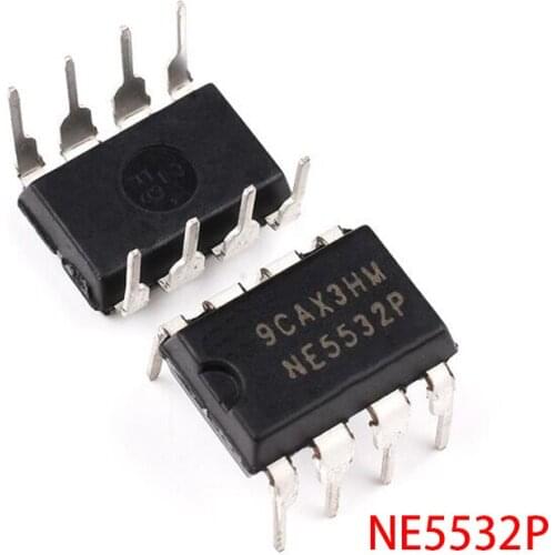 10PCS NE5532P DIP8 NE5532 DIP 5532P DIP-8 new and original IC