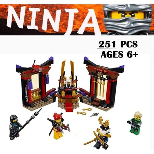 Ninja Set Bricks Toys Ninja Anime Figure Model Building Blocks Boys Birthday Gifts Kids Children DIY Toys