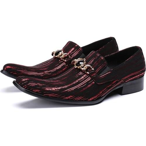 New Italian Men Dress Shoes Fashion Style Man Genuine Leather Wedding Shoes Social Sapato Male Oxfords Flats Shoes Sapatos