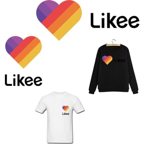 DIY Rainbow Love Patches Iron On Transfer For Clothing Letter Patch Heat Thermal Transfer For Clothes DIY Stickers Accessory