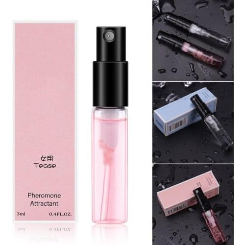 3ml Pheromones Perfume Spray for Getting Immediate Women Male Attention Premium Scent Great Holiday Gifts XHC88